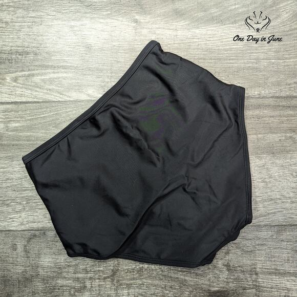 CharmLeaks High Waist Mesh Panel Bikini Bottom Size S - Picture 3 of 3